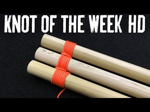 Cook Over a Campfire with a Tripod Lashing - ITS Knot of the Week HD