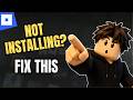 How To Fix Roblox Not Installing on PC (Installer Not Working Fix Guide)