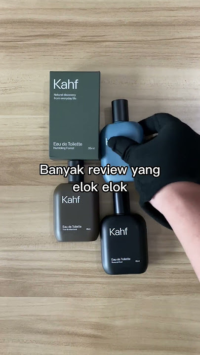 Unboxing KAHF Fragrance #KAHF