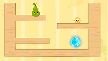 Fruit Escape: Draw Line #5 - Physics-based puzzle.