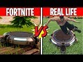 FORTNITE LAUNCHPAD IN REAL LIFE! Fortnite vs. Real Life