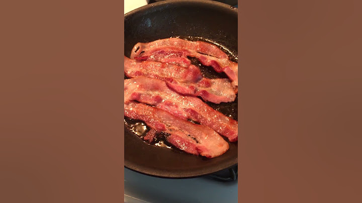 Bacon fry ASMR