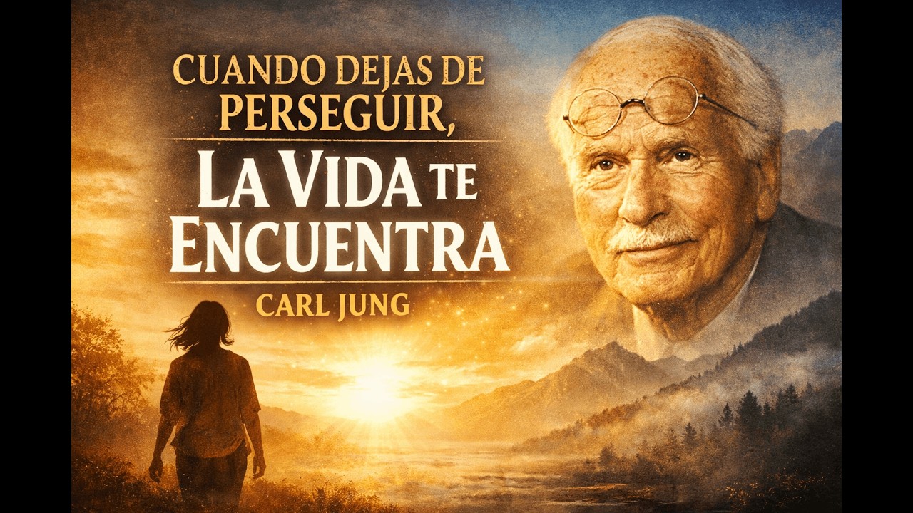 CUANDO DEJAS DE PERSEGUIR, LA VIDA TE ENCUENTRA | CARL JUNG