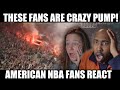 American NBA Fans React To Basketball fansand atmosphere USA vs Europe