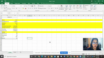 Mean Median and Mode SPSS and Excel