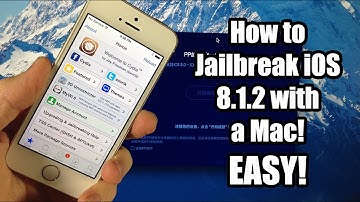 How to Jailbreak iOS 8.1.2 on Mac! EASY!