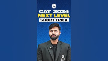 Quants Short Trick for CAT and OMETs 2024  #shorts #mbawallah