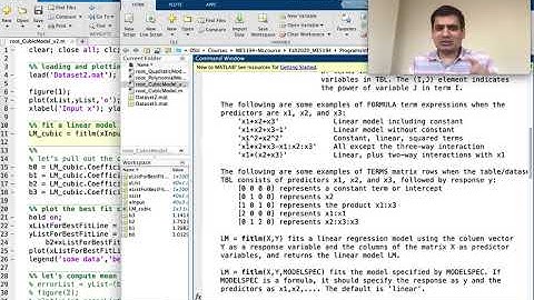 Sept 1, part 3: Polynomial regression with fitlm, a simpler way