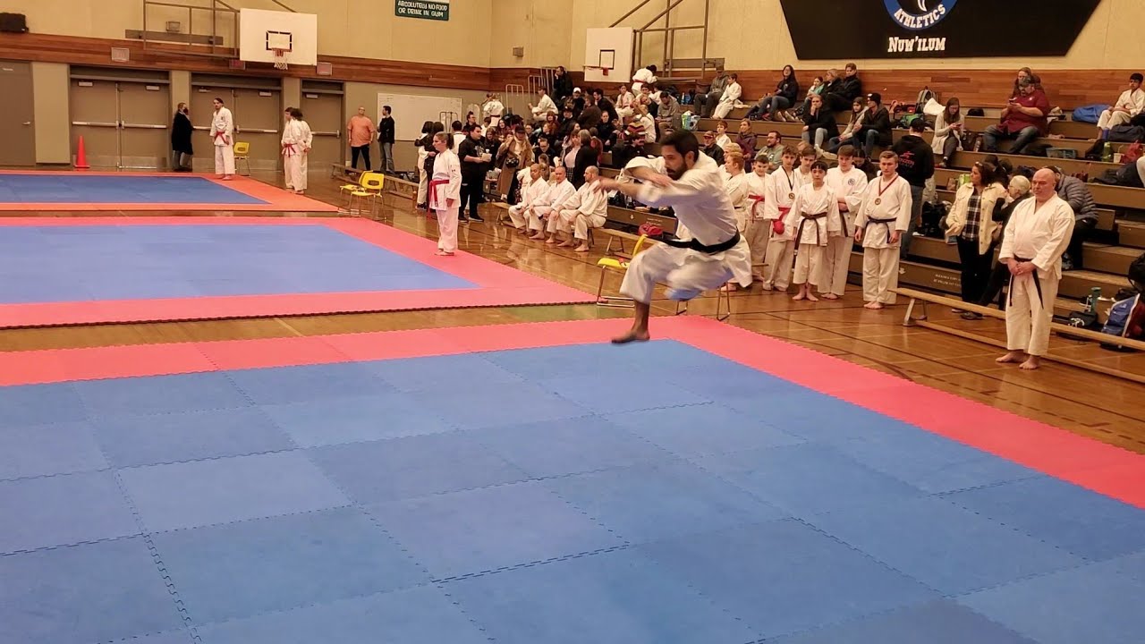 4th Vancouver Island Karate Championships. Men's masters black belt