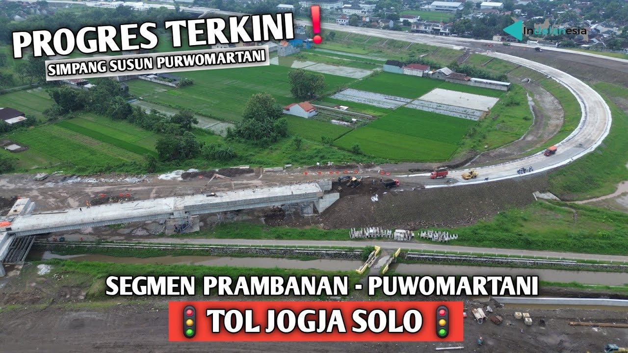 UPDATE❗️PROGRES TERKINI TOL JOGJA SOLO || SIMPANG SUSUN PURWOMARTANI || SEMAKIN OPTIMIS