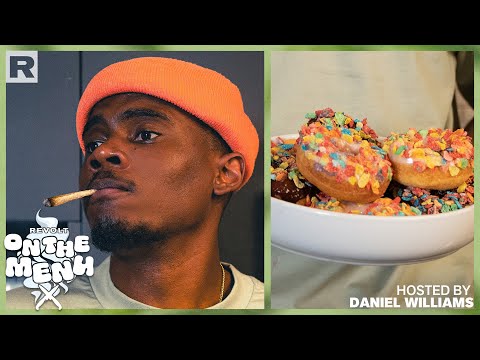 Making Delicious Fruity Pebbles Donuts at Home With Daniel Williams 4/20 Special | On The Menu