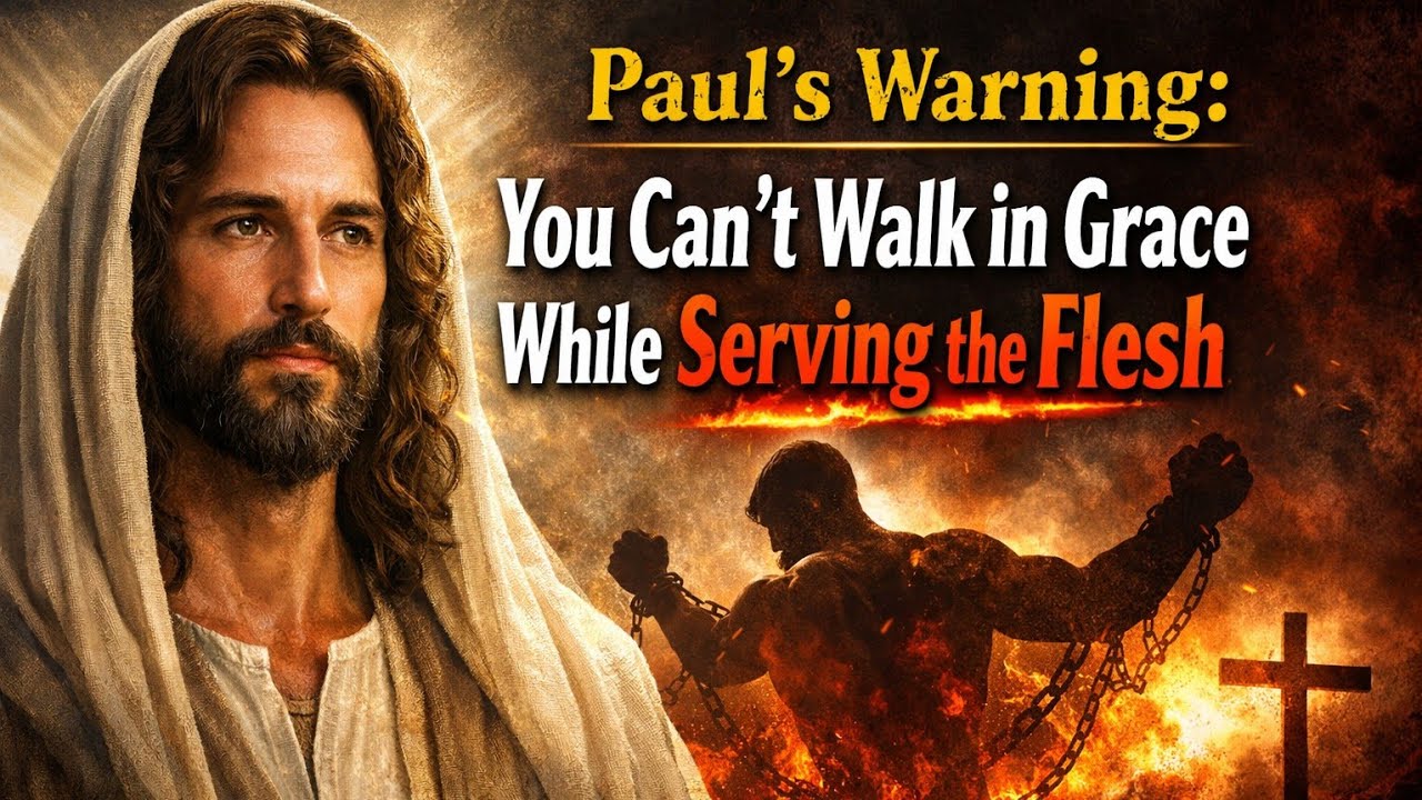 Paul’s Warning: You Can’t Walk in Grace While Serving the Flesh