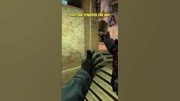 EASY AND POWERFUL ONE WAY ON MIRAGE #shorts #csgo