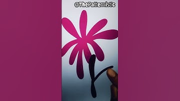 Single shaded Flower Pattern #patterndesign #patternart #pattern #singlepattern