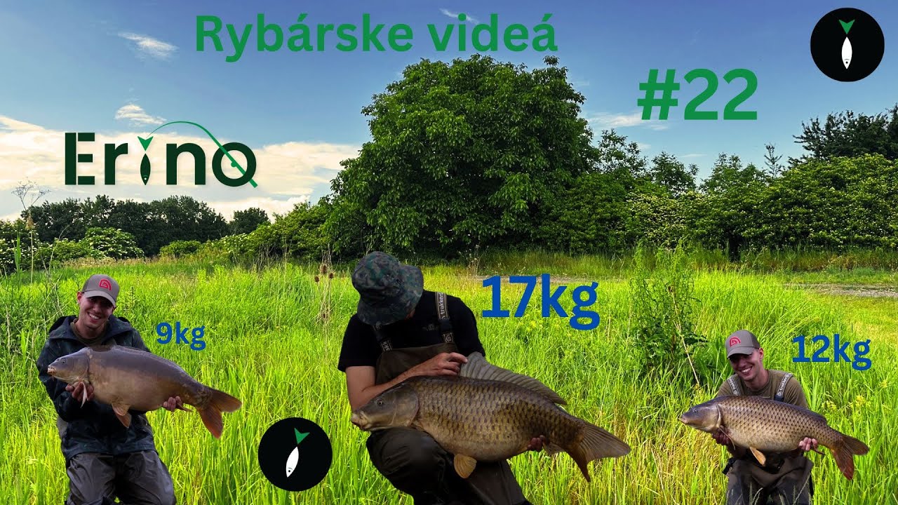 Rybárske videa #22 - Rybolov na veľkom štrkovisku - 10m od brehu a 17kilový kapor🐋..