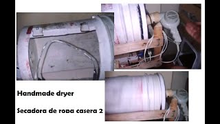 DIY Dryer machine/ Secadora de ropa casera 2