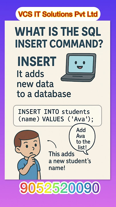 SQL INSERT Command Explained in 60 Seconds! #shorts #viral #ytshorts #sql #mysql #reels #tech #tips