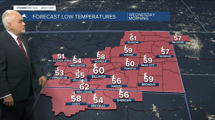 FORECAST TUESDAY EVENING AUG 30, 2022