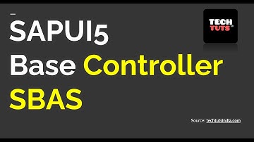 Create BaseController in #sapui5 #sapfiori #sap #sapteched #sapui5 #sbas #sapcloud #sapi #html #xml