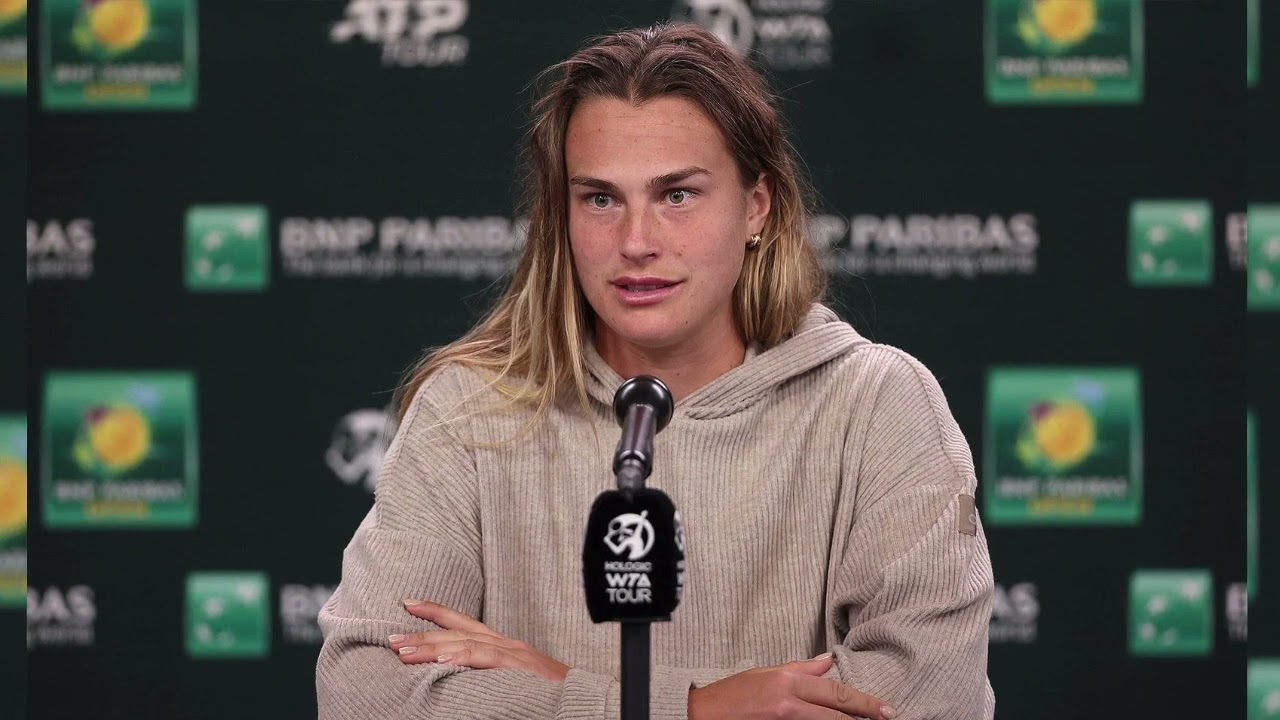 Aryna Sabalenka Indian Wells 2024 Pre-Tournament Press Conference