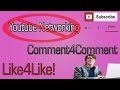 Youtube Networking - Aka Fake Likes, Subs, And Comments