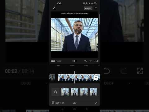 How To Add A Blurry Border To A Video In CapCut NEW UPDATE September 2022