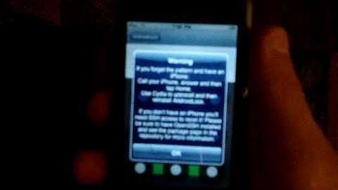 How to get the Android lock for iphone/ ipod touch