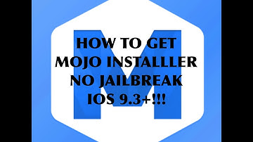 How to get Mojo Installer! (Cydia Alternative!!) (No Jailbreak) iOS 9.3+!!