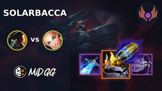 MID.GG: [ solarbacca ] Gangplank MID vs Lux | NA MASTER | LOL Season 2026