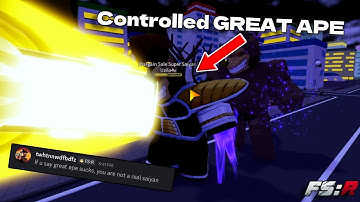 How To Control GREAT APE Form in Dragon Ball Final Stand Remastered.( Its legit so bad ngl)