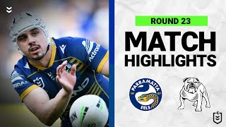 Parramatta Eels v Canterbury Bankstown Bulldogs | Match Highlights | Round 23, 2022 | NRL