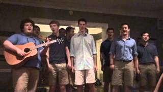 ATO serenading ADPi at the University of Missouri
