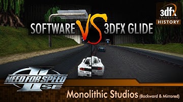 3dfx Voodoo Banshee AGP - Need For Speed II SE - Monolithic Studios (B&M) (Software vs. 3dfx Glide)