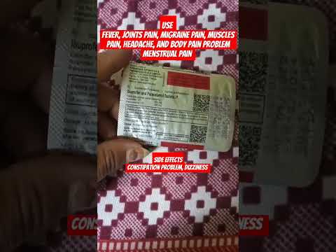 Ibuprofen And Paracetamol Tablet I P Uses And Side Effects Sumancureall Pharmacy Delhi Medicine 