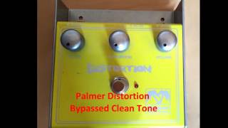 Palmer Distortion Bybassed Clean Tone