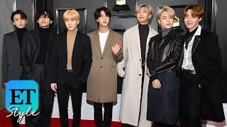 Watch BTS Look DAPER AF on the Red Carpet | GRAMMYs 2020