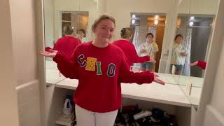 Chi Omega- Upsilon Lambda House Tour 2023
