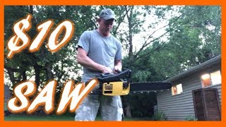 $10 Dollar Chainsaw! | Getting an Old Chainsaw Running