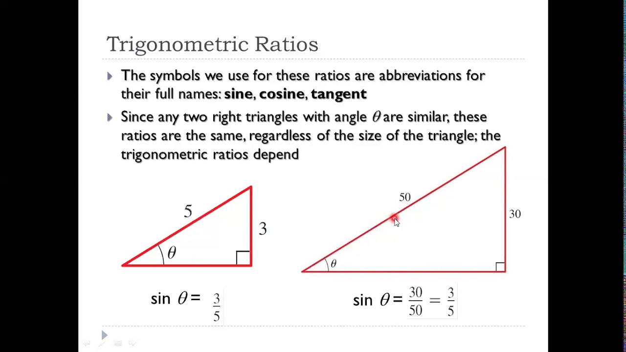trigonometry 1 - YouTube