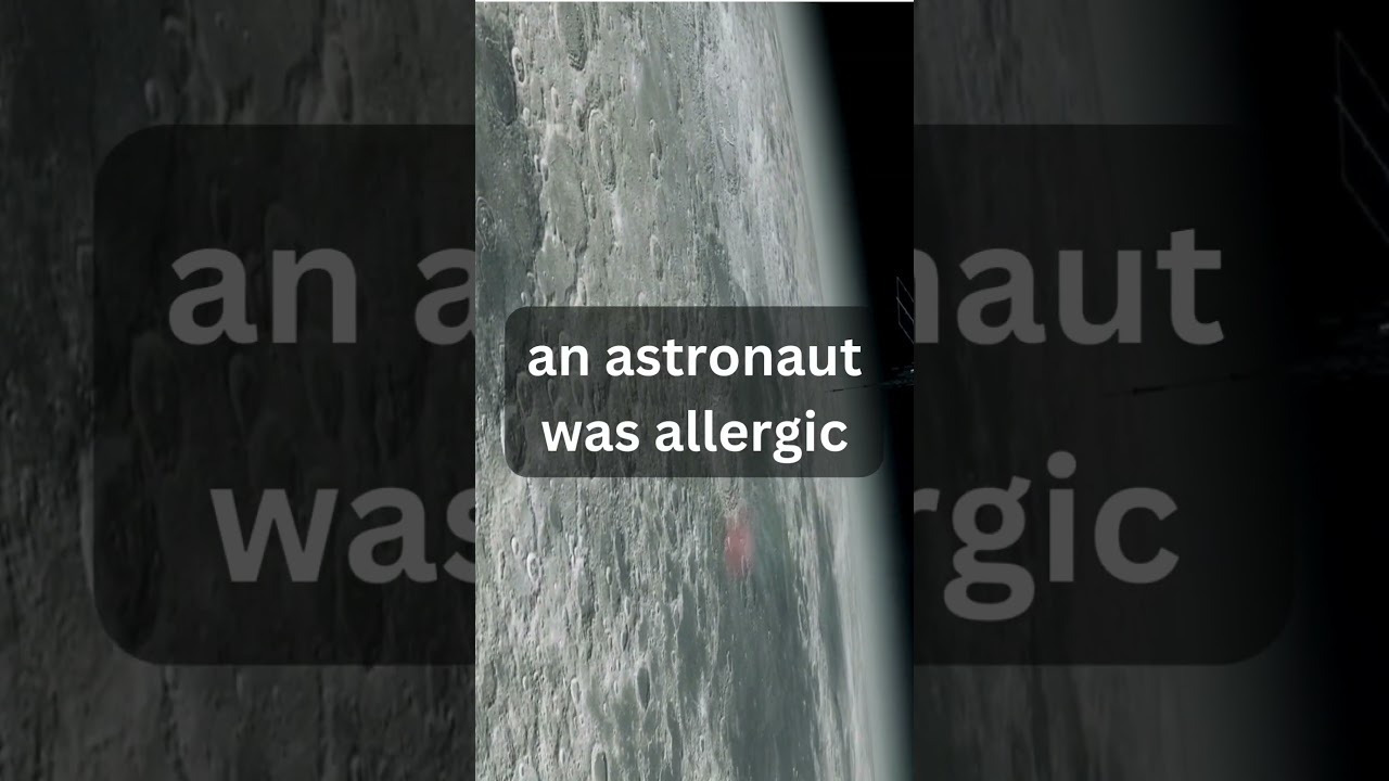 Astronaut Allergic to the Moon?!