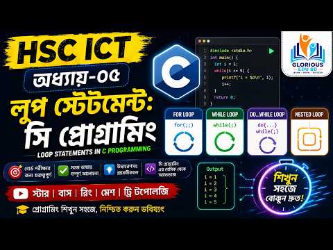 Loop Statement | | HSC ICT Chapter 05