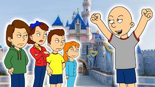 Classic Caillou Misbehaves At Disneyland Grounded Arrested