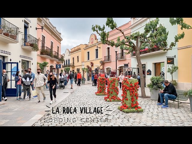 Walking La Roca Village (Barcelona Shopping Center) 