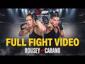 Ronda Rousey vs Gina Carano FULL FIGHT VIDEO