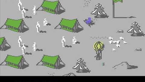 C64 SEUCK Game: Ice Island