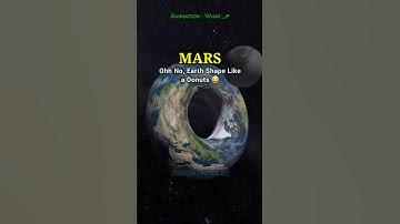 What If Earth Was a Donut...! 🤯 #space #shorts