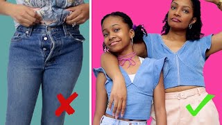 39 Jaw Dropping Denim Upcycles! | Cool Girl Clothing Upgrades