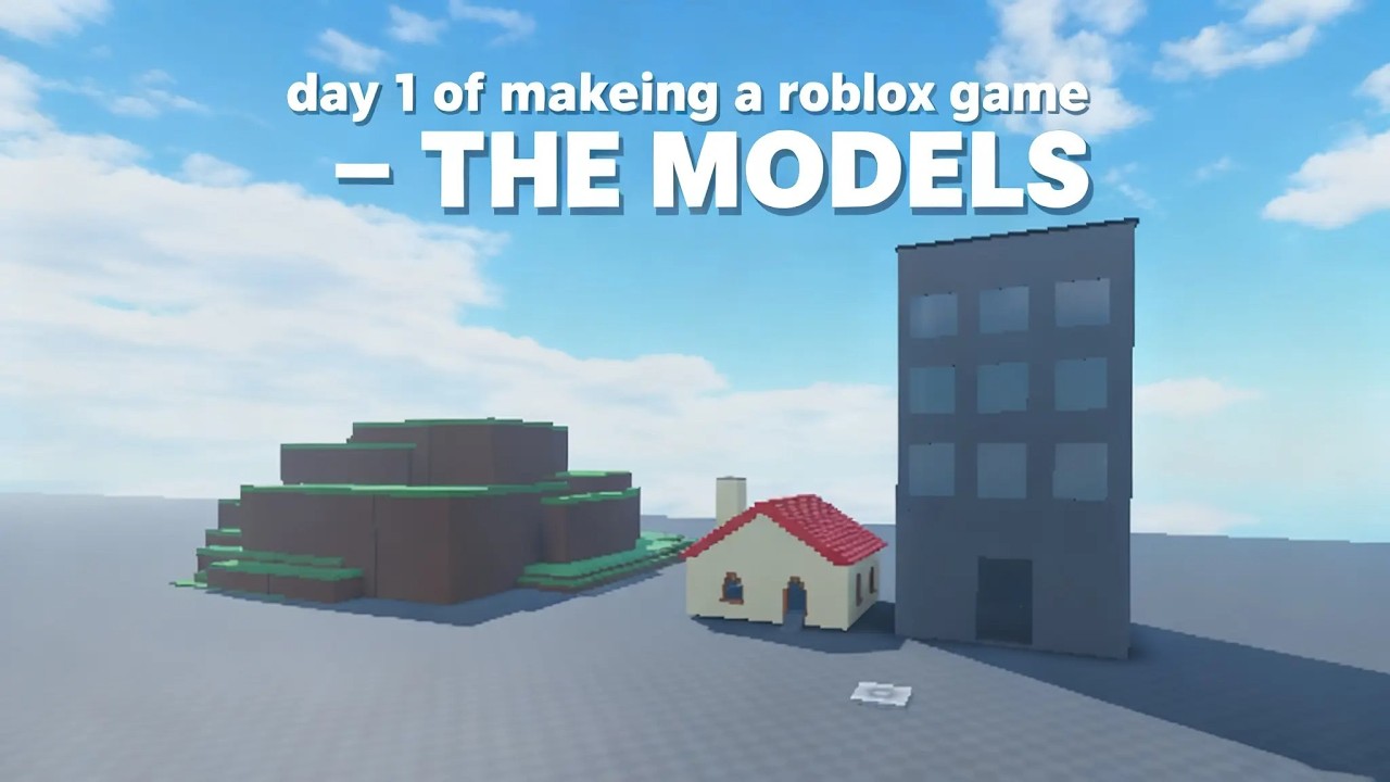 Day 1 Of Making A Roblox Game - YouTube