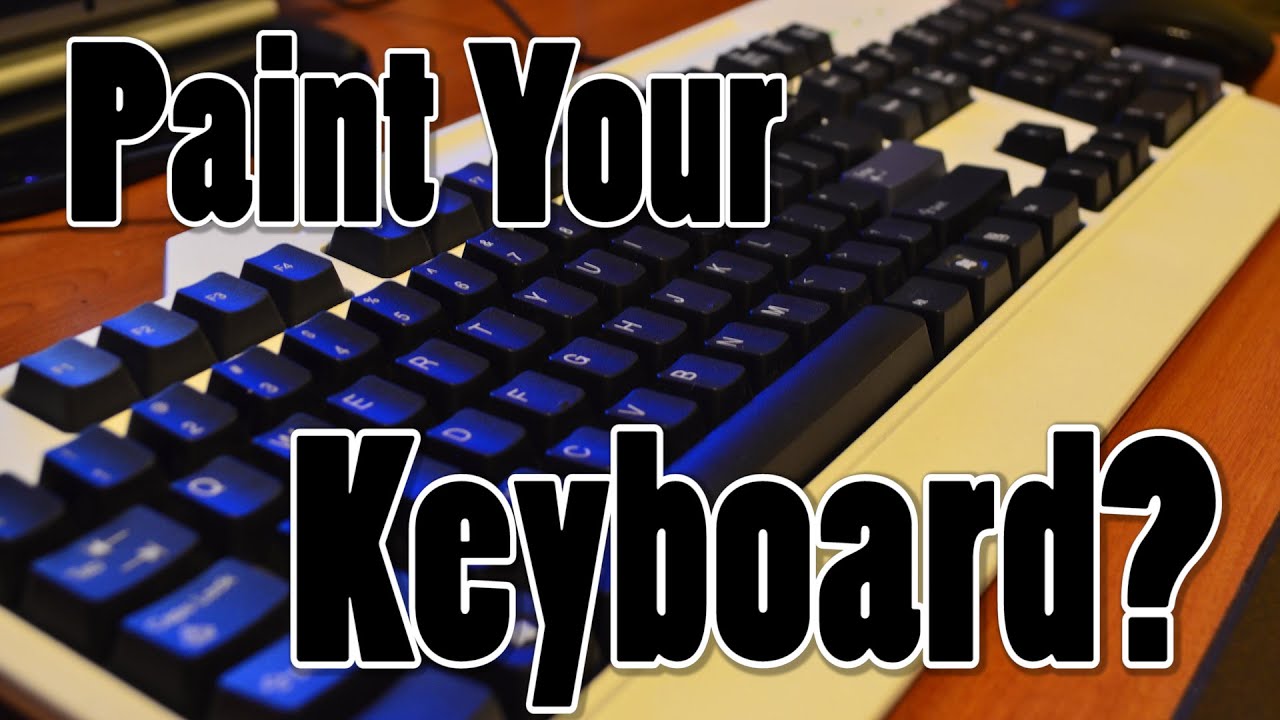 How To Paint Your PC Peripherals YouTube