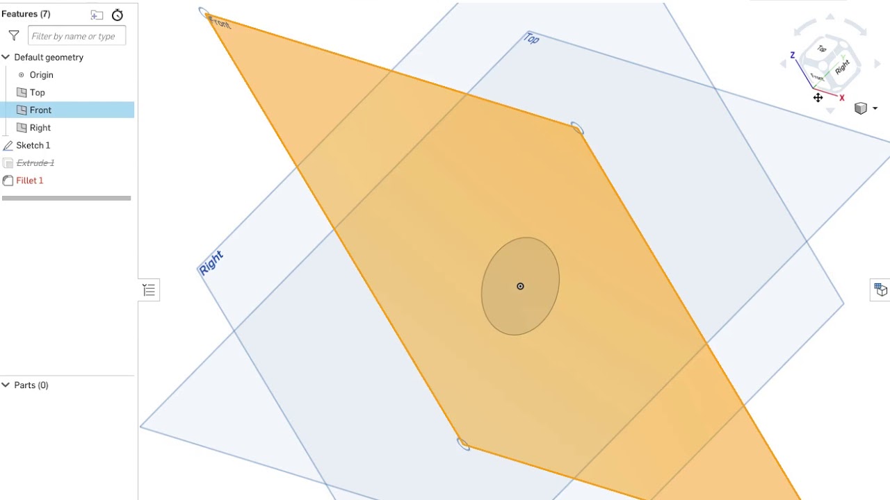 OnShape - Creating a computer mouse wheel Extrude and Revolve - Part 3 ...